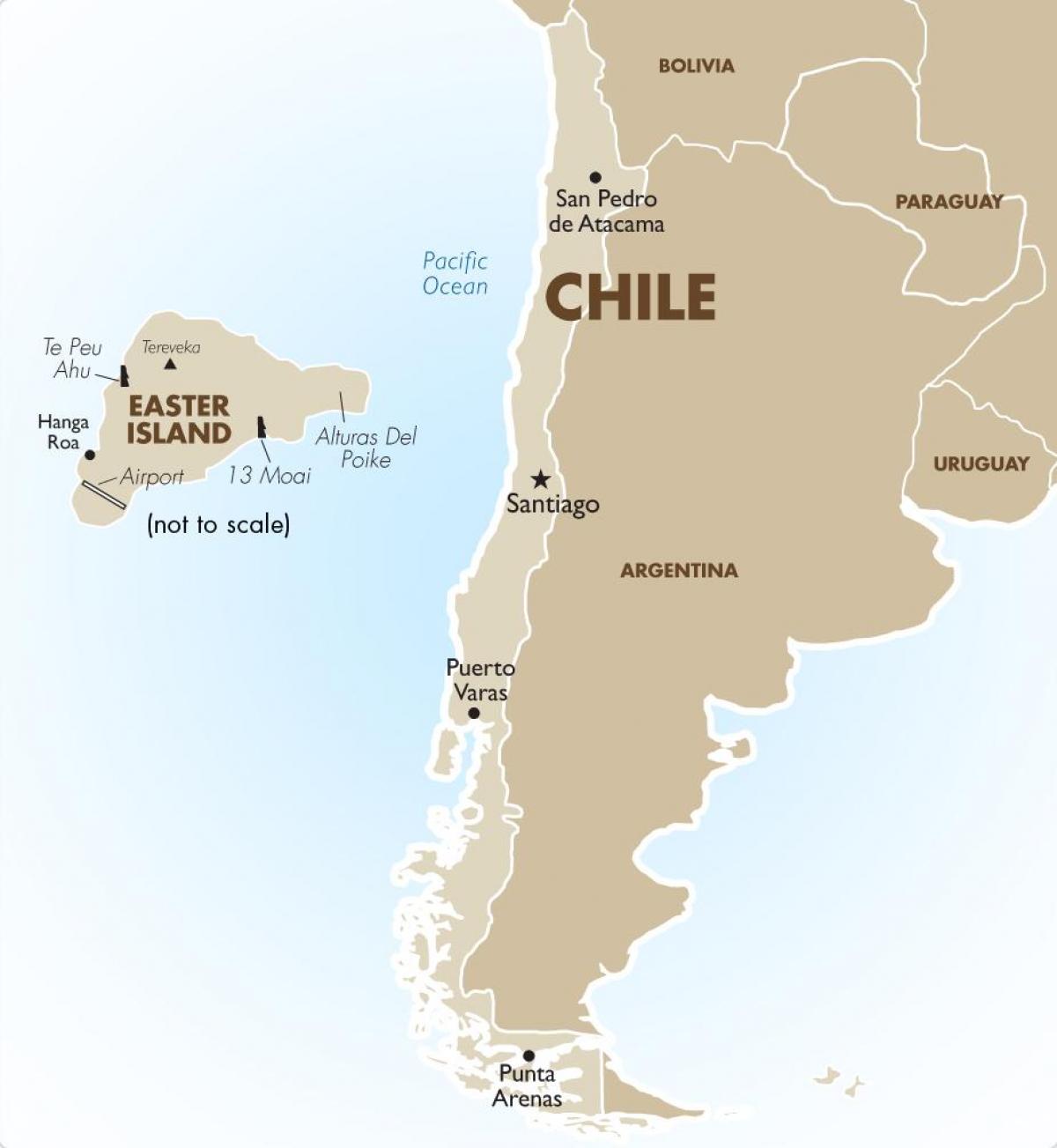 Чили-ийн газрын зураг
