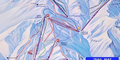 Зураг Чили цанын амралтын газар